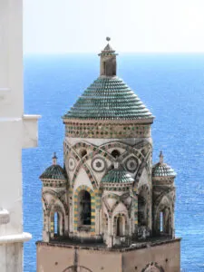 Marvel at Amalfi's iconic bell tower