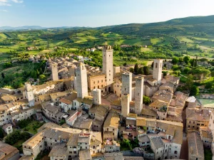 Explore the hilltop beauty of San Gimignano